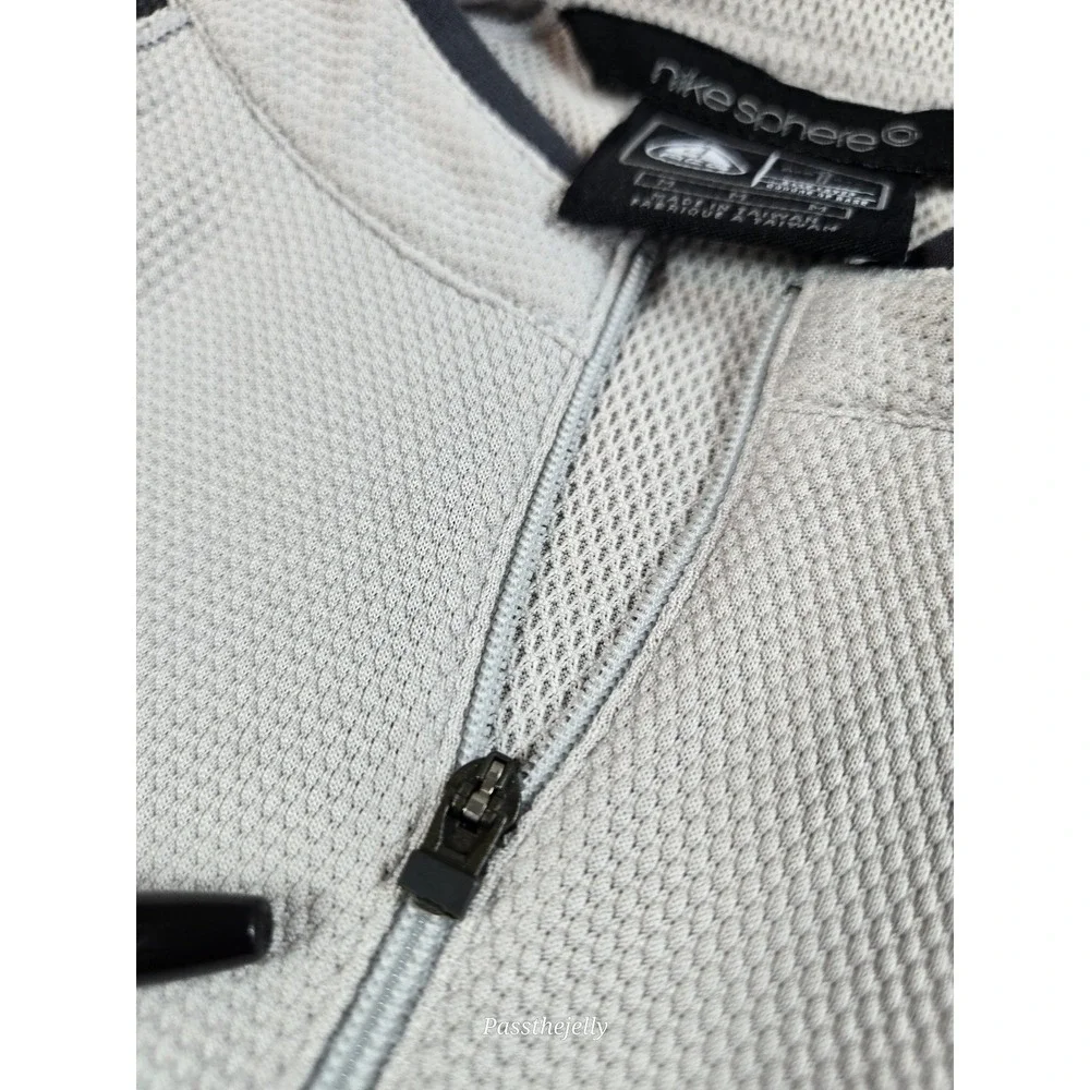 Y2K Nike Shirt Mens Medium 1/4 Zip ACG‎ Running Sphere Performance Blade Collar